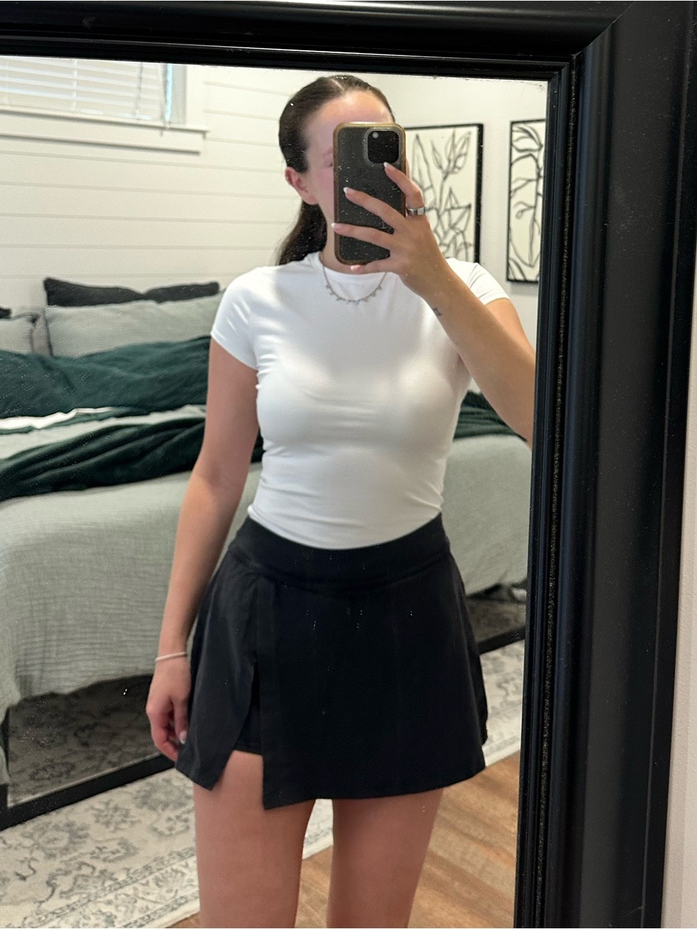 Aerie Black 'Offline' Skort